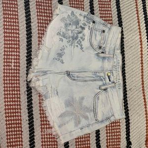 Jean shorts